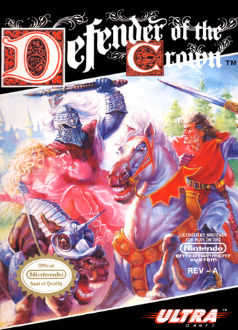 Defender of the Crown NES Used Cartridge Only