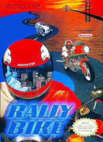 Rally Bike NES Used Cartridge Only