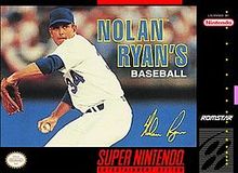 Nolan Ryans Baseball SNES Used Cartridge Only
