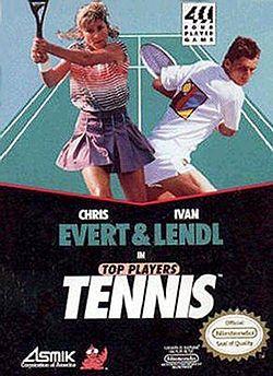 Top Players Tennis NES Used Cartridge Only