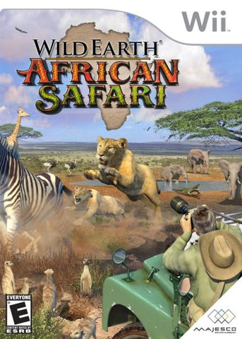 Wild Earth African Safari Wii Used
