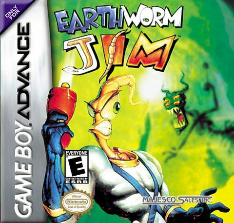 Earthworm Jim Gameboy Advance Used Cartridge Only