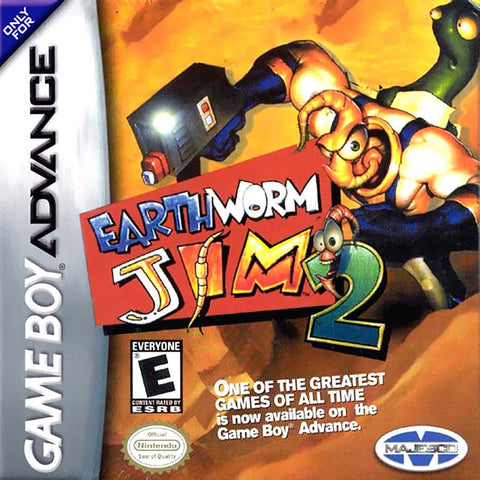 Earthworm Jim 2 Gameboy Advance Used Cartridge Only