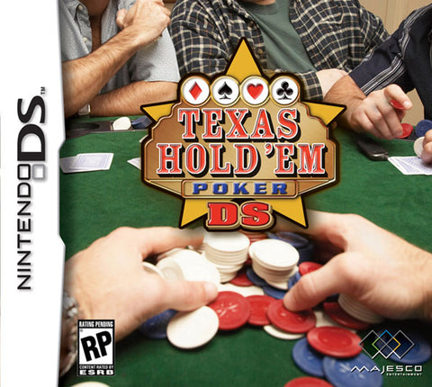 Texas Hold Em Poker DS Used Cartridge Only