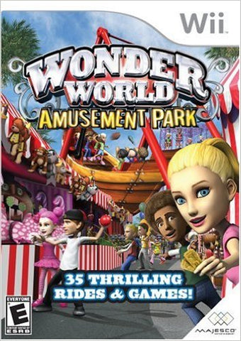 Wonder World Amusement Park Wii Used