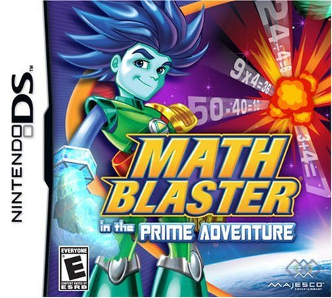 Math Blaster In Prime Adventure DS Used Cartridge Only