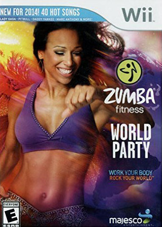 Zumba Fitness World Party Wii Used