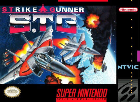 Strike Gunner STG SNES Used Cartridge Only