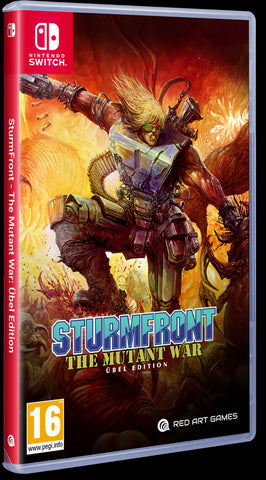 Sturmfront The Mutant War Ubel Edition Red Art Games Switch New