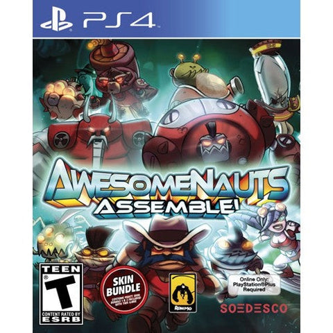 Awesomenauts Assemble (Tear in Shrink Wrap) PS4 New