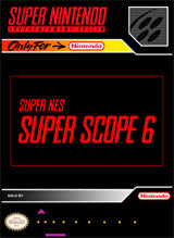 Super Scope 6 Game Only Super Scope Required SNES Used Cartridge Only