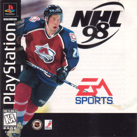 NHL 98 PS1 Used