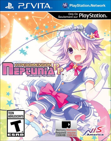 Hyperdimension Neptunia PP Producing Perfection PS Vita Used