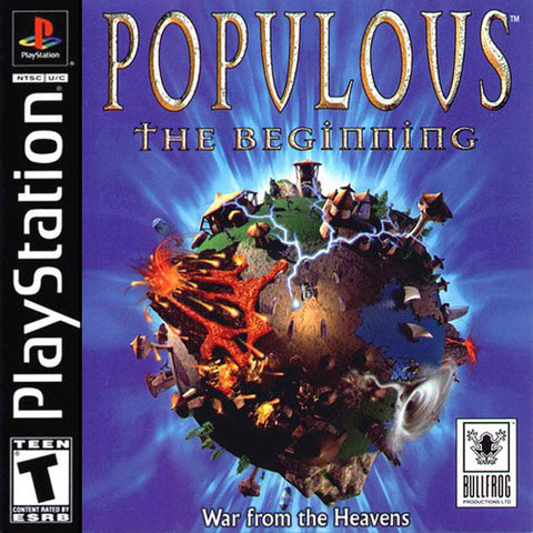 Populous The Beginning PS1 Used