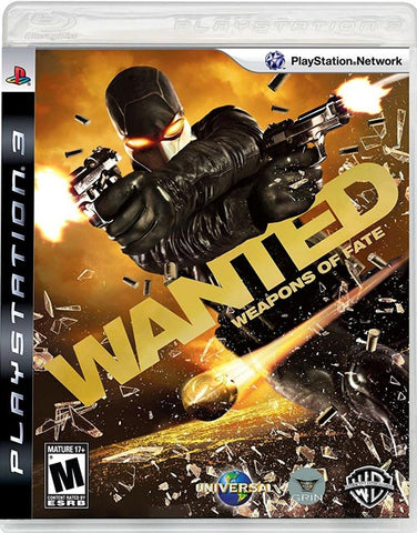 Wanted Weapons Of Fate PS3 New
