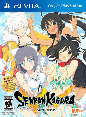 Senran Kagura Estival Versus Endless Summer Edition Vita Used