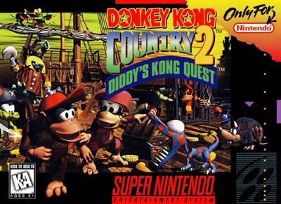 Donkey Kong Country 2 Diddys Kong Quest SNES Used Cartridge Only