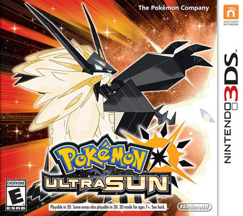 Pokemon Ultra Sun 3DS Used