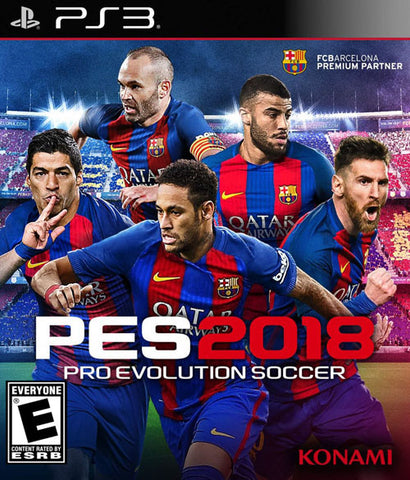 Pro Evolution Soccer 2018 PS3 New