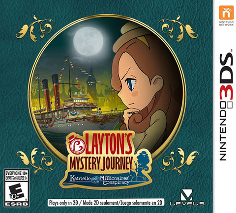 Laytons Mystery Journey Katrielle And The Millionaires Conspiracy 3DS Used