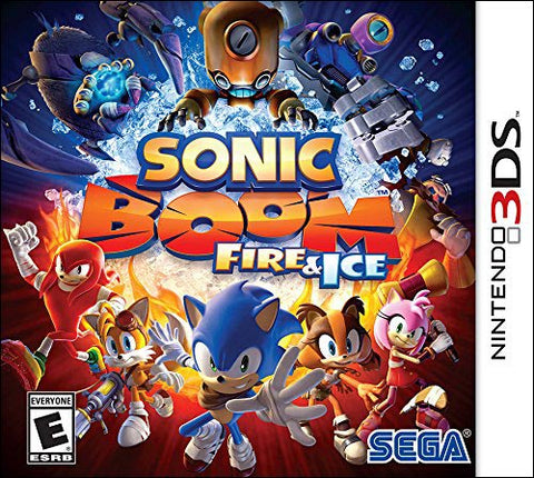 Sonic Boom Fire & Ice 3DS Used