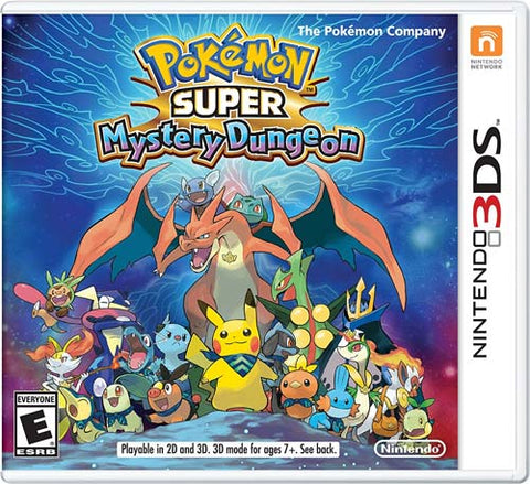 Pokemon Super Mystery Dungeon North American 3DS New