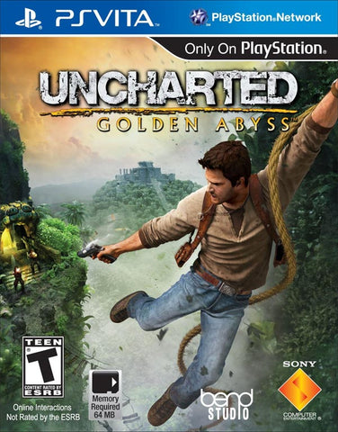 Uncharted Golden Abyss Vita Used