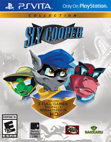 Sly Cooper Collection Vita New