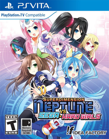 Superdimension Neptune VS Sega Hard Girls Vita Used Cartridge Only