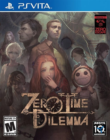 Zero Time Dilemma PS Vita Used Cartridge Only