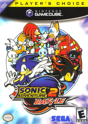 Sonic Adventure 2 Battle No Manual Players Choice GameCube Used