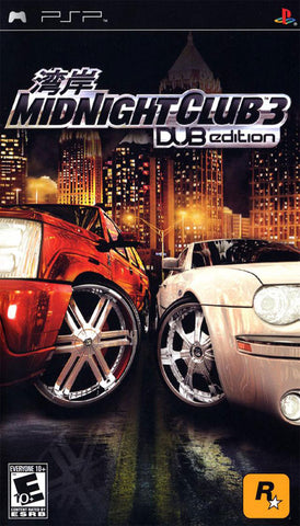 Midnight Club 3 Dub Edition PSP Used