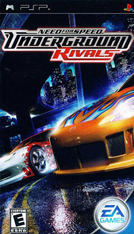 Need For Speed Underground Rivals PSP Disc Only Used