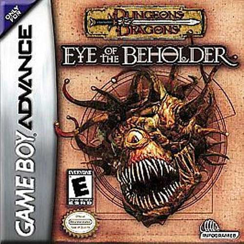Dungeons & Dragon Eye Of The Beholder Gameboy Advance Used Cartridge Only