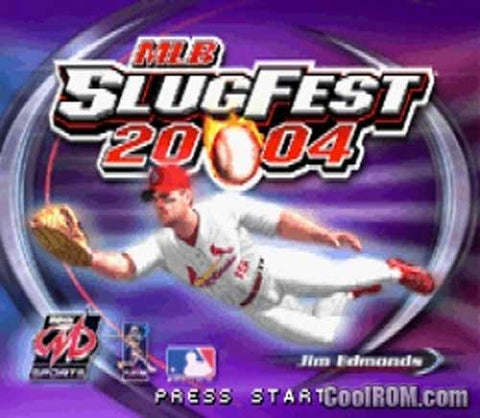 MLB Slugfest 2004 Gameboy Advance Used Cartridge Only