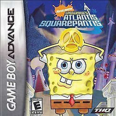 Spongebobs Atlantis Squarepantis Gameboy Advance Used Cartridge Only
