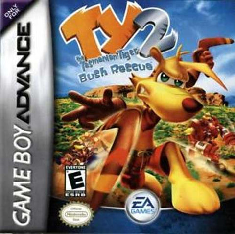 Ty The Tasmanian Tiger 2 Bush Rescue Gameboy Advance Used Cartridge Only
