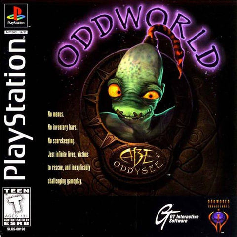 Oddworld Abes Oddysee PS1 Used