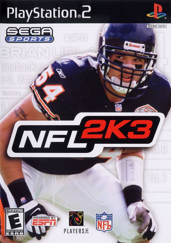 NFL 2K3 PS2 Used