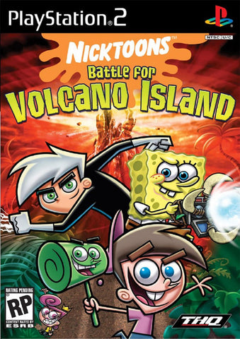 Nicktoons Battle For Volcano Island PS2 Used