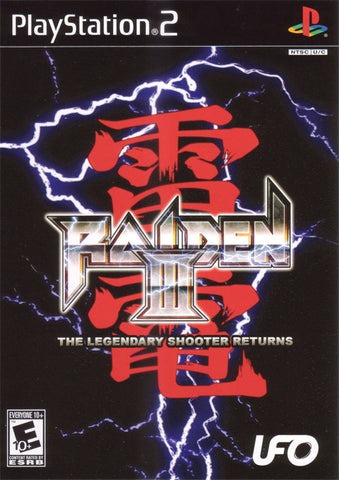 Raiden 3 PS2 Used