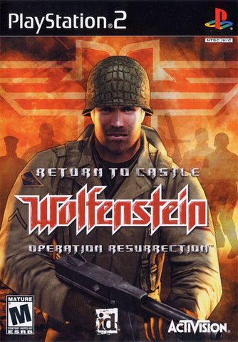Return To Castle Wolfenstein PS2 Used
