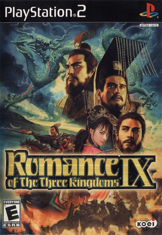 Romance Three Kingdoms IX PS2 Used