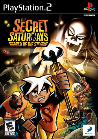 Secret Saturdays Beasts Of The 5th Sun PS2 Used