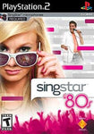Singstar 80s Game Only Singstar Mic Required PS2 Used