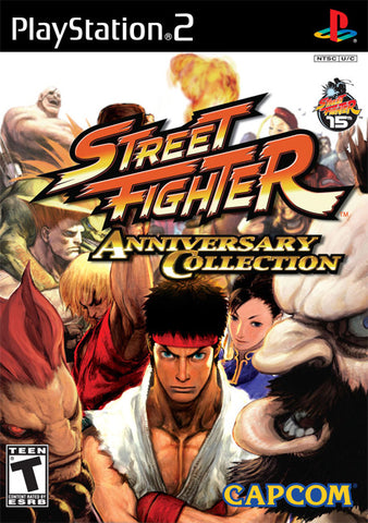 Street Fighter AnnIversary Collection PS2 Used
