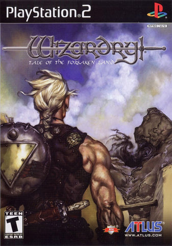 Wizardry Tale of the Forsaken Land PS2 Used