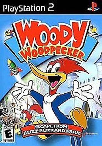 Woody Woodpecker Escape From Buzz Buzzard Park PS2 Used