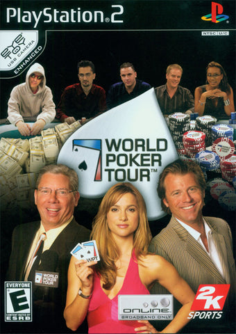 World Poker Tour PS2 Used