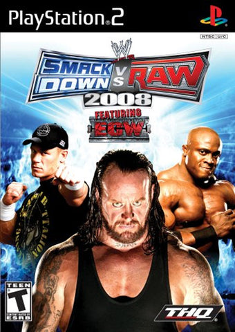 WWE Smackdown vs Raw 2008 PS2 Used